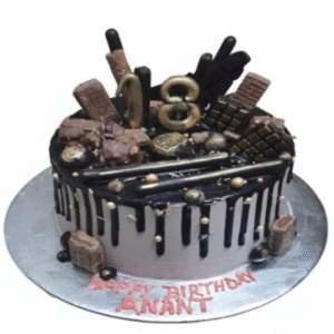 Chocolate loaded cake