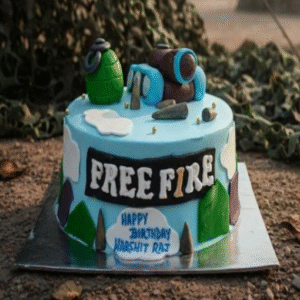 Free Fire Theme Cake