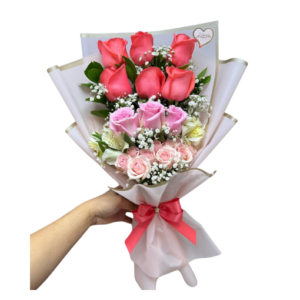 Pink Passion Rose Bouquet