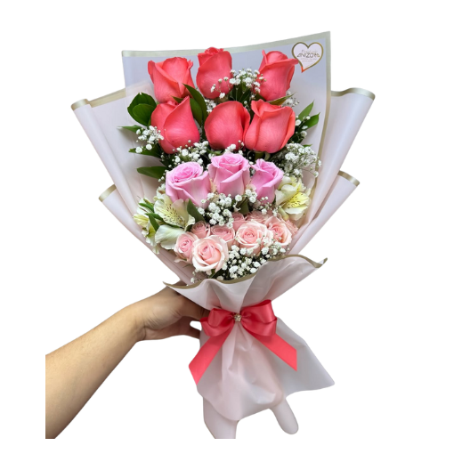 Pink Passion Rose Bouquet