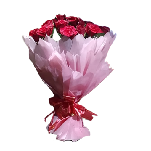 Velvet Red Rose Elegance Bouquet