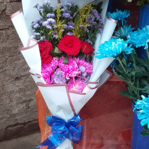 Garden Harmony Mixed Flower Bouquet